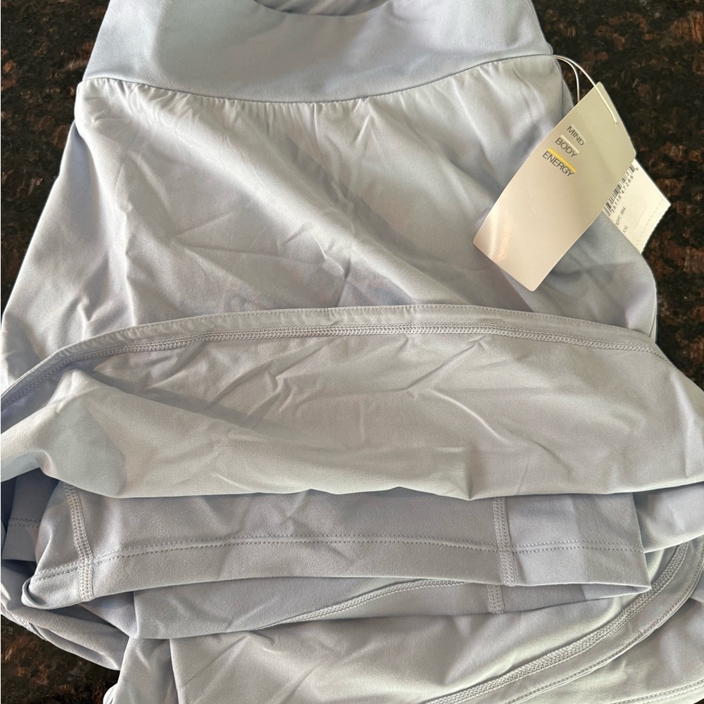 Light Blue Athletic Skirt